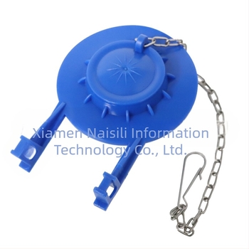 Etanșare capac de toaletă cu dop PVC pentru supapa de scurgere, montaj manual, turnare prin injecție