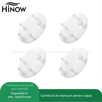 Garnitură etanșă pentru supapa de drenaj a toaletei Vormax, model 7381424-100.0070A, silicon, brand Haina; Accesorii pentru toalete, stil american