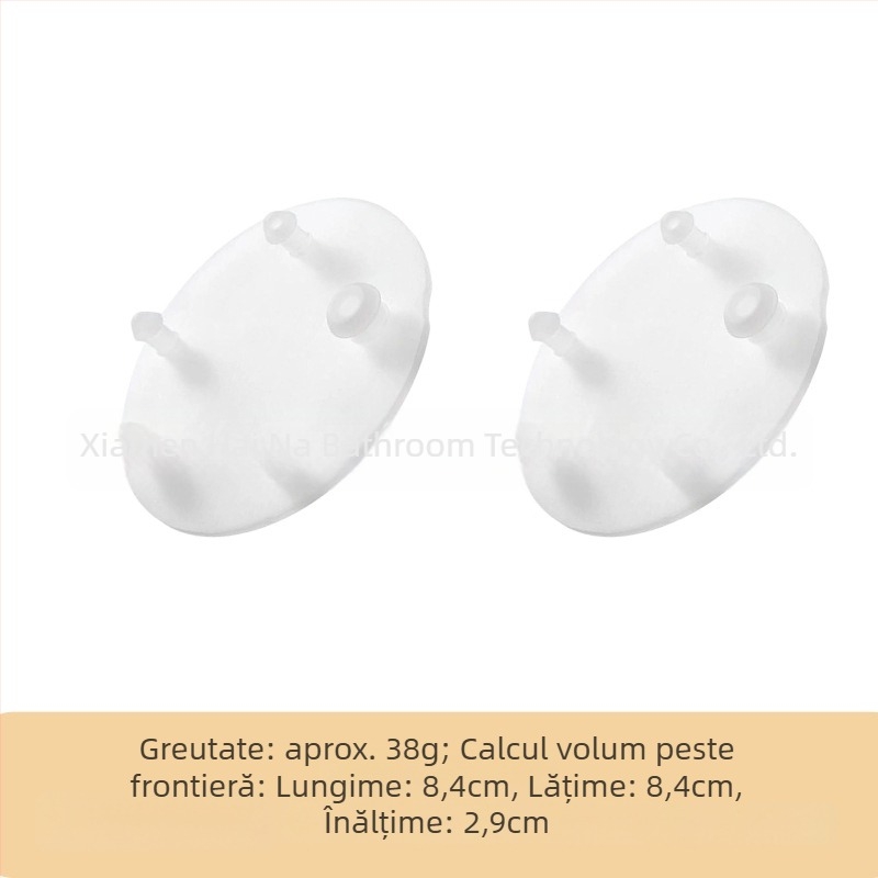 Garnitură etanșă pentru supapa de drenaj a toaletei Vormax, model 7381424-100.0070A, silicon, brand Haina; Accesorii pentru toalete, stil american