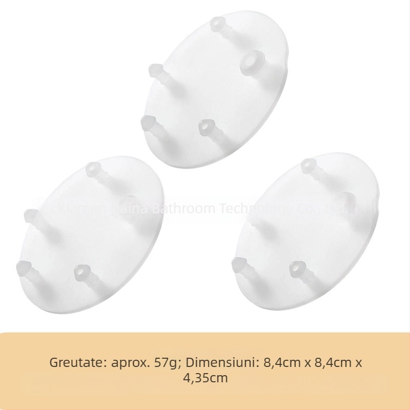 Garnitură etanșă pentru supapa de drenaj a toaletei Vormax, model 7381424-100.0070A, silicon, brand Haina; Accesorii pentru toalete, stil american