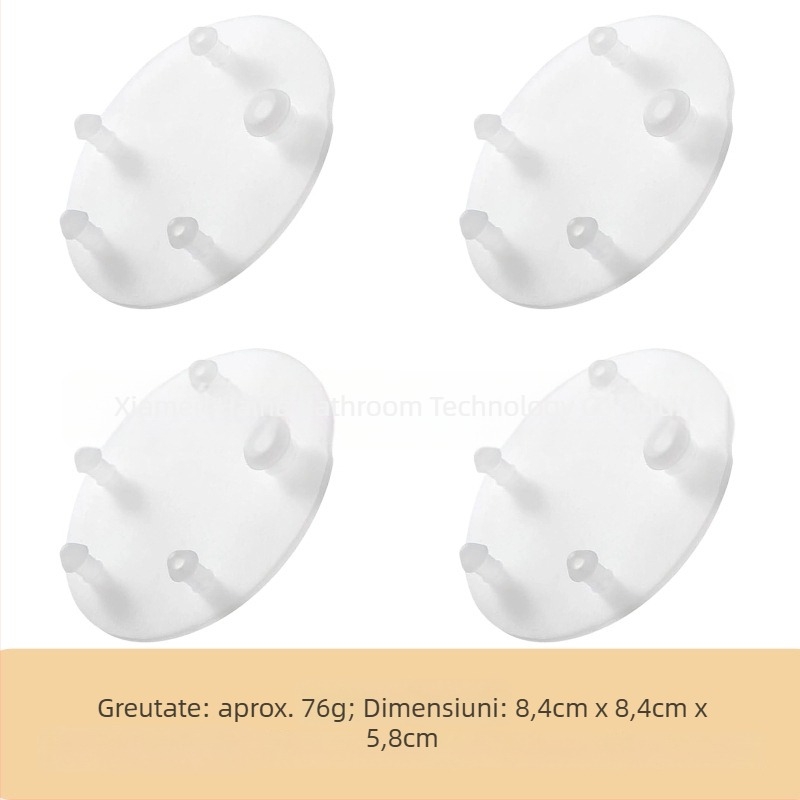 Garnitură etanșă pentru supapa de drenaj a toaletei Vormax, model 7381424-100.0070A, silicon, brand Haina; Accesorii pentru toalete, stil american