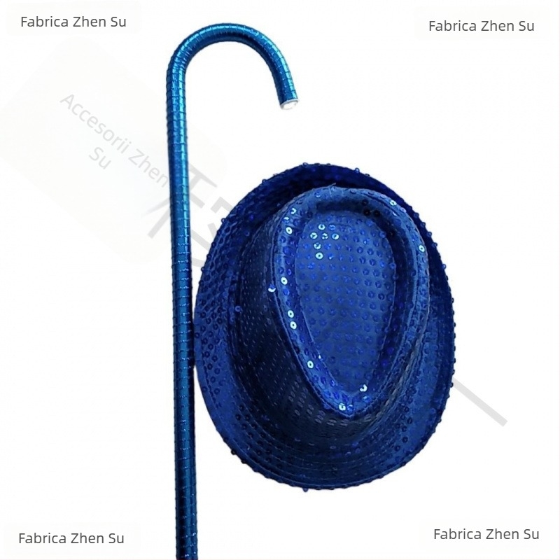 Set paiete dans cu bețe și pălărie – pentru adulți; greutate 1,0 kg; material: altul