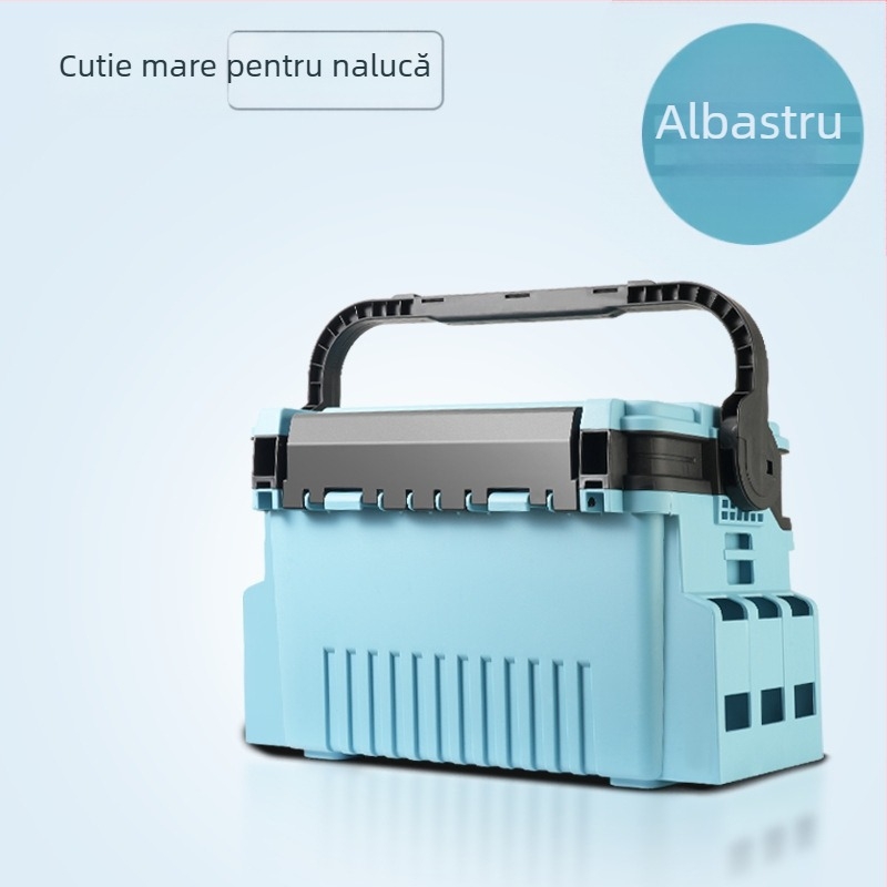 Cutie pentru momeli de pescuit Kangzhen, material PP, 9–12 compartimente