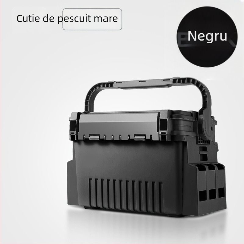 Cutie pentru momeli de pescuit Kangzhen, material PP, 9–12 compartimente