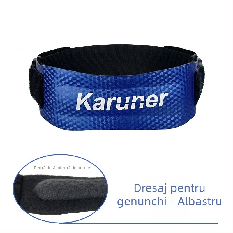 Protecții pentru genunchi Erte cu pernă din burete, material latex, curea reglabilă, absorbție șocuri