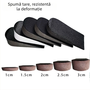 Talpă de încălțăminte cu înălțare din EVA, pentru pantofi din materiale textile (Material: EVA; Tip încălțăminte: pantofi din materiale textile; Brand: Unique; Sezon: Primăvară)