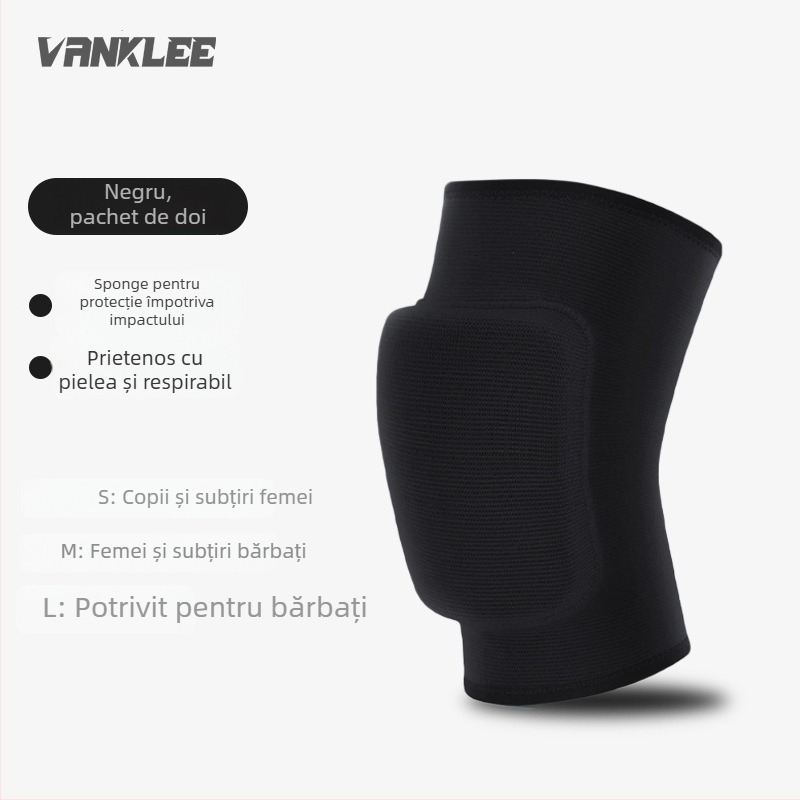 Genunchiere pentru dans și role – protecție anti-coliziune, umplutură din spumă, fibră de poliester, 70 g, pentru dans, rol și fitness