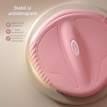 Disk abdominal cu rotiță silențioasă, disc glisant multi-direcțional, Model JFP-B, Greutate 0,6 kg