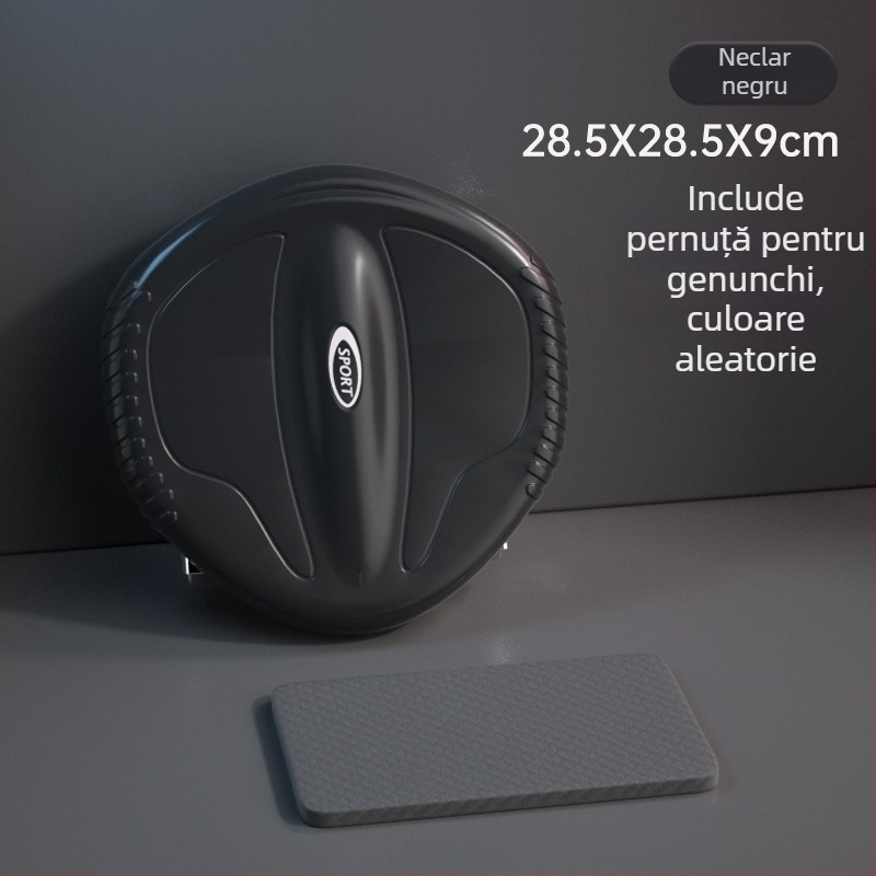 Disk abdominal cu rotiță silențioasă, disc glisant multi-direcțional, Model JFP-B, Greutate 0,6 kg