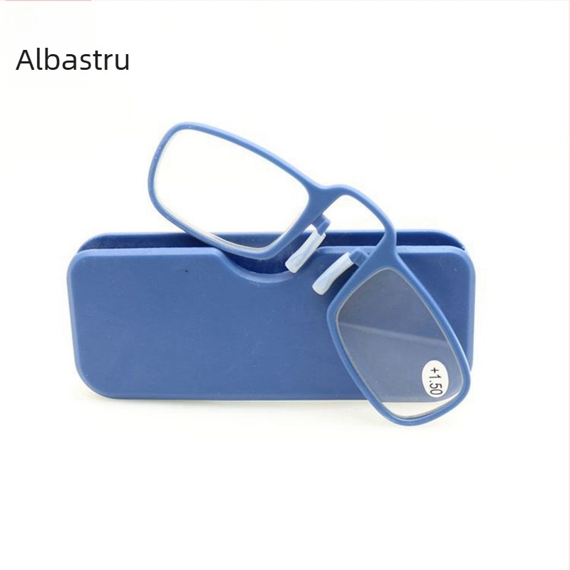 Ochelari de lectură cu clip, stil modern și personal, compacti și ușori, ramă TR90, lentile acrilice asferice