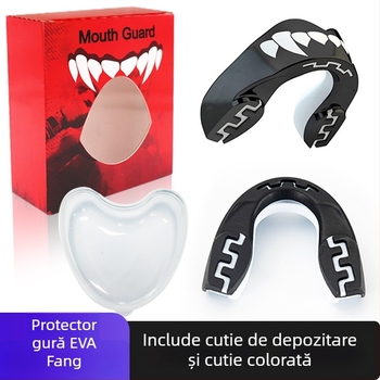 Protecție pentru dinți de box, material EVA, adult, potrivită pentru box