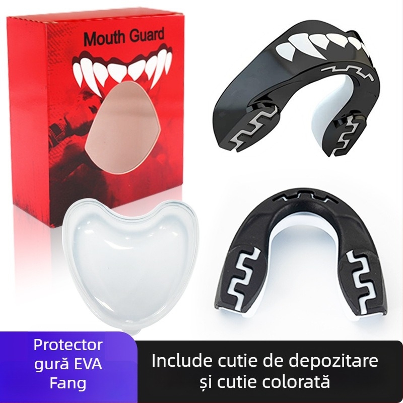 Protecție pentru dinți de box, material EVA, adult, potrivită pentru box