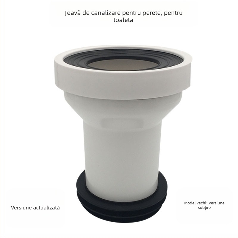 Conductă de drenaj pentru toaletă, Fifanda, material PP și cauciuc, conductă de conectare, design durabil.
