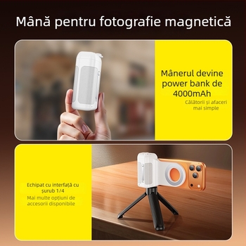 Shuotu selfie stick din aliaj cu telecomandă Bluetooth, stil universal