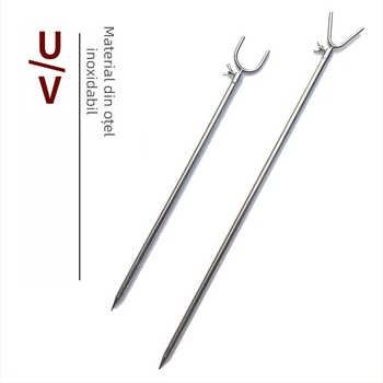 Suport pentru undițe de pescuit, ușor, retractabil, cu bază de sol, pentru undițe marine și aruncări lungi