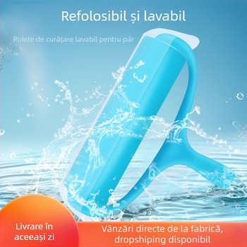 Rola Tweed din silicon pentru îndepărtarea părului | Lipicios pentru podele, covoare, mașini și haine | Brand: Tweed; Material: Silicon; Stil: Modern Simplu
