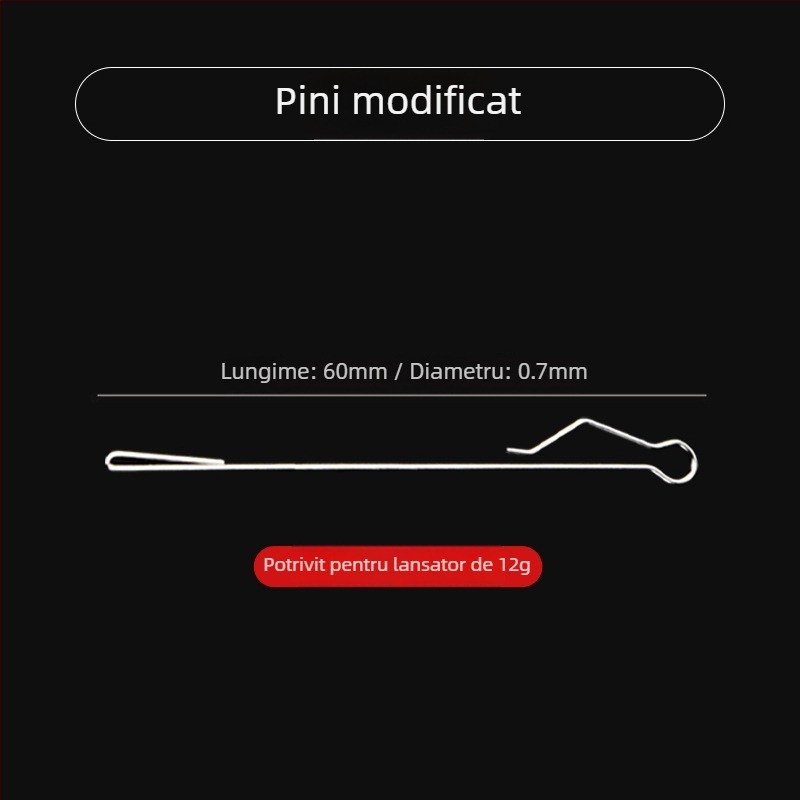 Ajutor de pescuit pentru aruncări la distanță, set de pini modificat subacvatic, unealtă cu scufundare lentă, conector din plastic pentru echipament de pescuit