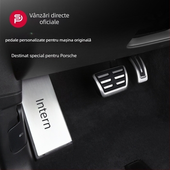 Set pedale accelerație și frână pentru Porsche — aliaj de aluminiu, prelucrare personalizată, model Shenpai-WAP202333