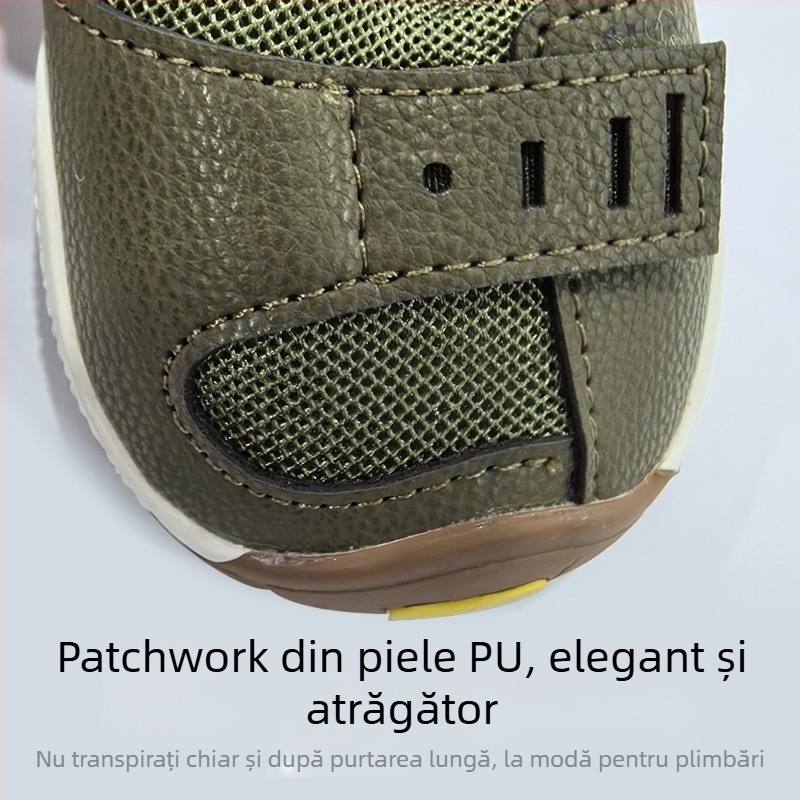 Pantofi de câine pentru activități în aer liber – din cauciuc, impermeabili, anti-alunecare, rezistenți la uzură
