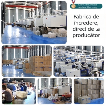 Etanșare pentru flanșa de toaletă – inel gros de cauciuc, anti-miros, etanșare integrată, conectare, stil modern minimalist, serviciu de instalare disponibil