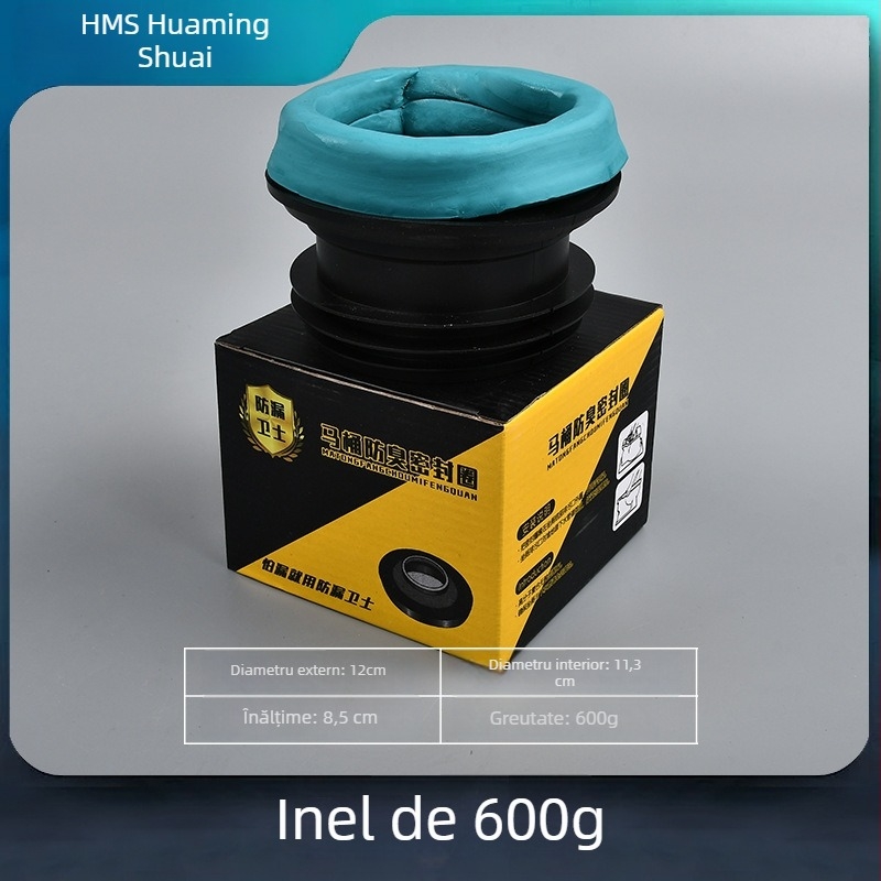 Etanșare pentru flanșa toaletei — O-ring, inel din cauciuc, pentru instalarea toaletei