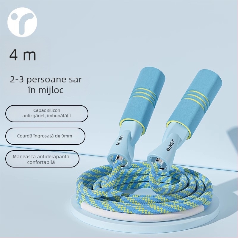 Sfoară de sărit cu fibră împletită – tip obișnuit, pentru elevi din clasa I, vârsta 5 ani, lansare toamnă 2024