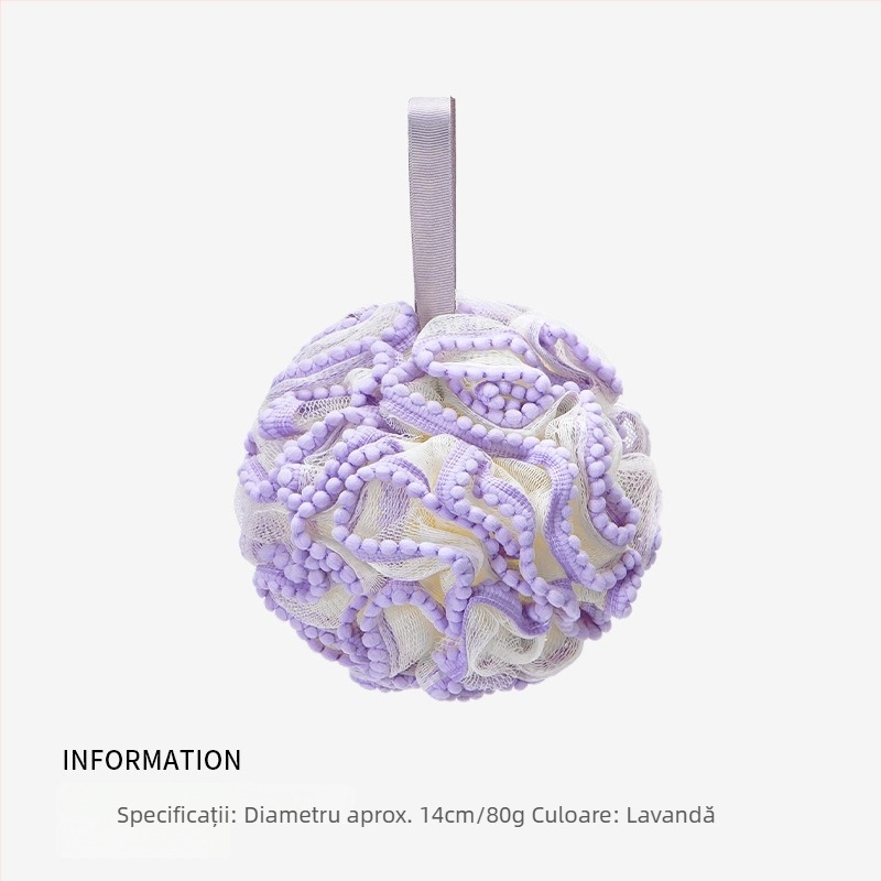 Agger Bilă de baie cu formă de floare – utilizare dublă, foarte moale, pentru copii