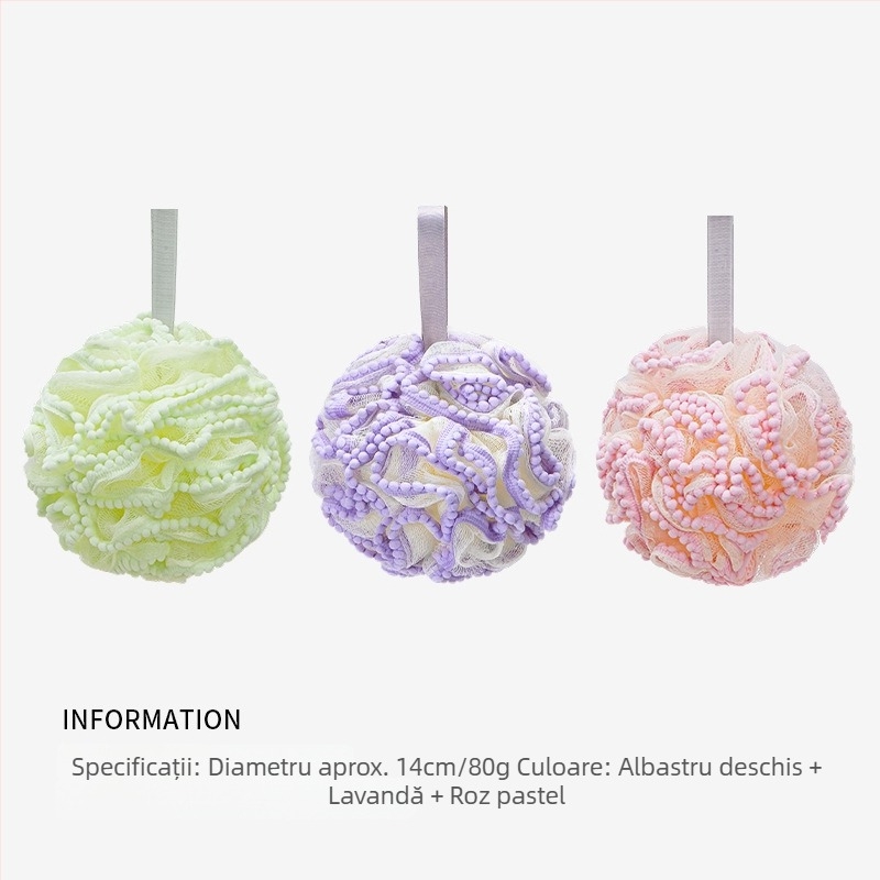Agger Bilă de baie cu formă de floare – utilizare dublă, foarte moale, pentru copii