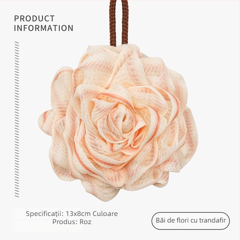 Agger Bilă de baie cu formă de floare – utilizare dublă, foarte moale, pentru copii