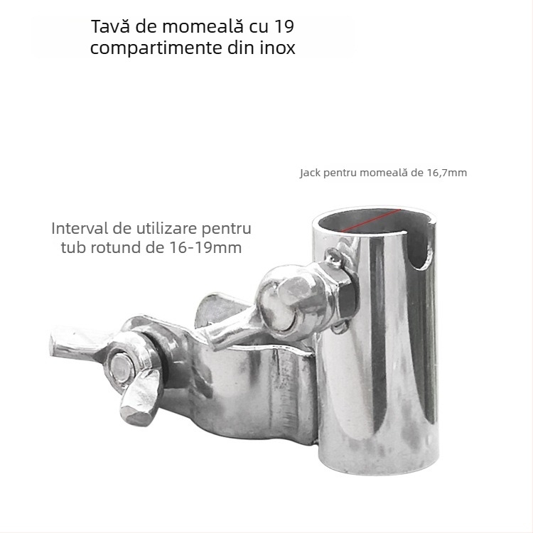 DIY Suport pentru undițe, Suport pentru telefon pentru transmisie live, Lumină pentru pescuit de noapte, Tavă pentru momeli