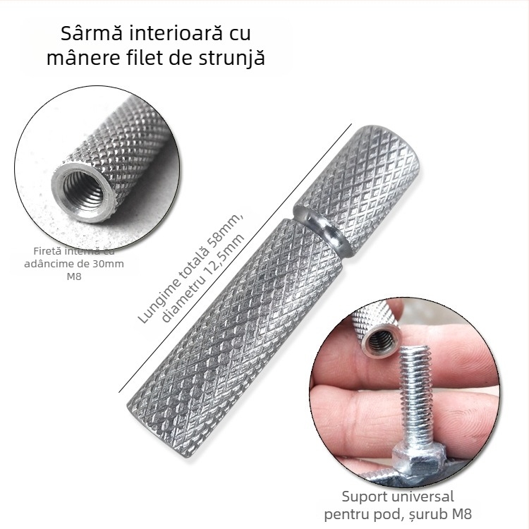 DIY Suport pentru undițe, Suport pentru telefon pentru transmisie live, Lumină pentru pescuit de noapte, Tavă pentru momeli