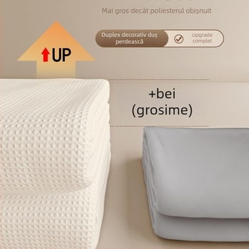 Set perdele de duș pentru baie — Material: bumbac și in; Stil: japonez și coreean; Model: 69850; Origine: Altă