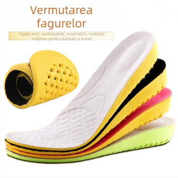Talpă internă de creștere înălțime 3 cm, PVC, talpă integrală, model z10059, pentru unisex adulți, toate sezoanele