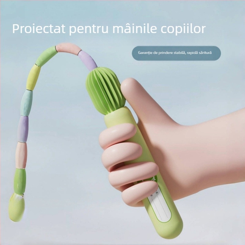Sfoară de săritură din PVC, 2,4 mm, pentru copii, fitness