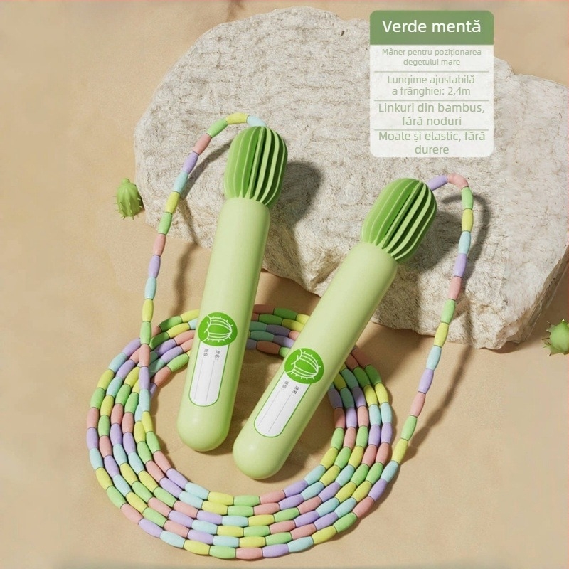 Sfoară de săritură din PVC, 2,4 mm, pentru copii, fitness