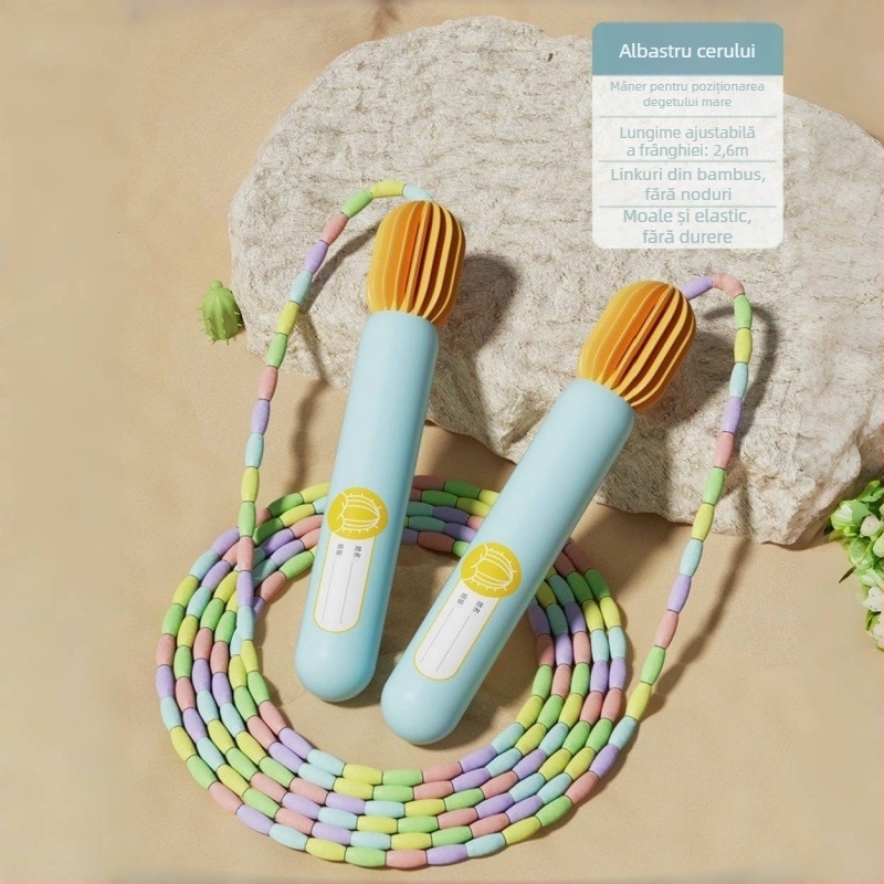 Sfoară de săritură din PVC, 2,4 mm, pentru copii, fitness