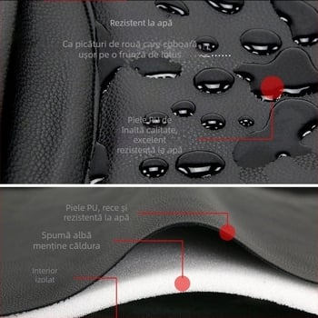 Genunchiere pentru ciclism de iarnă – căptușite cu fleece și tehnologie termică, protecție la frig și vânt pentru adulți