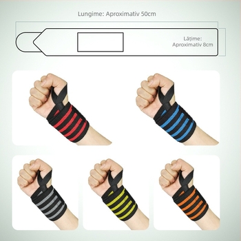 Protecție încheietură cu compresie – fibre poliesterice, pentru adulți, potrivită pentru alergare, fitness și modelare corporală, ciclism