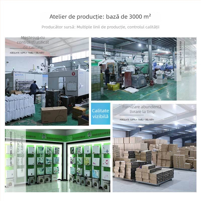 Set unic de ventile pentru rezervorul de apă al toaletei — material PP, ventile de alimentare și de evacuare