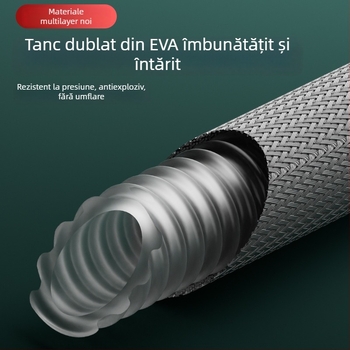 Furtun de duș cu design antiîncurcare, debit mare, rezistent la explozie și durabil; conexiune filetata; PET+EVA