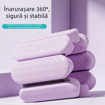 Greutăți pentru încheietura din silicon, 1 pereche, reglabile, pentru fitness, yoga și înot