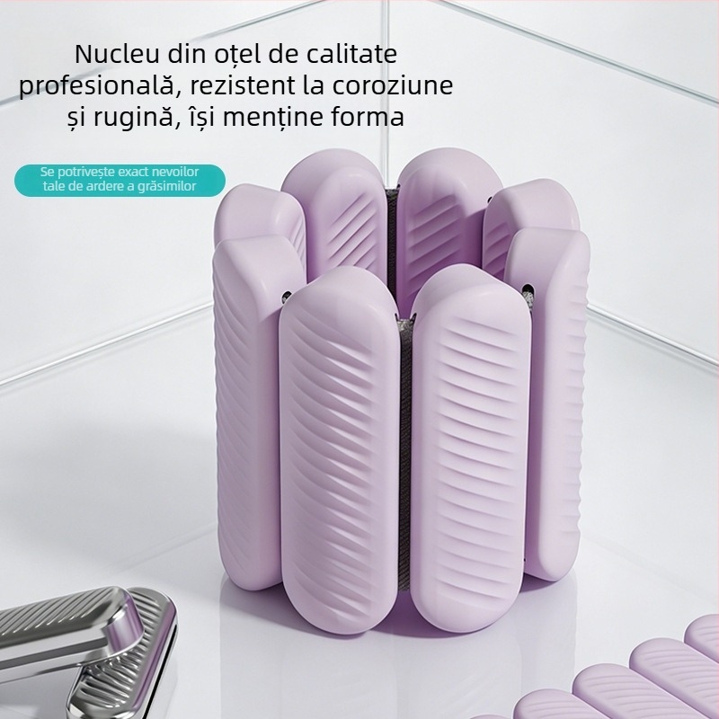 Greutăți pentru încheietura din silicon, 1 pereche, reglabile, pentru fitness, yoga și înot