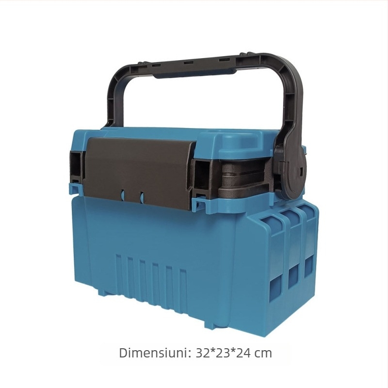 Cutie pentru echipament de pescuit cu design cu două straturi, ABS material, pentru exterior | Jon