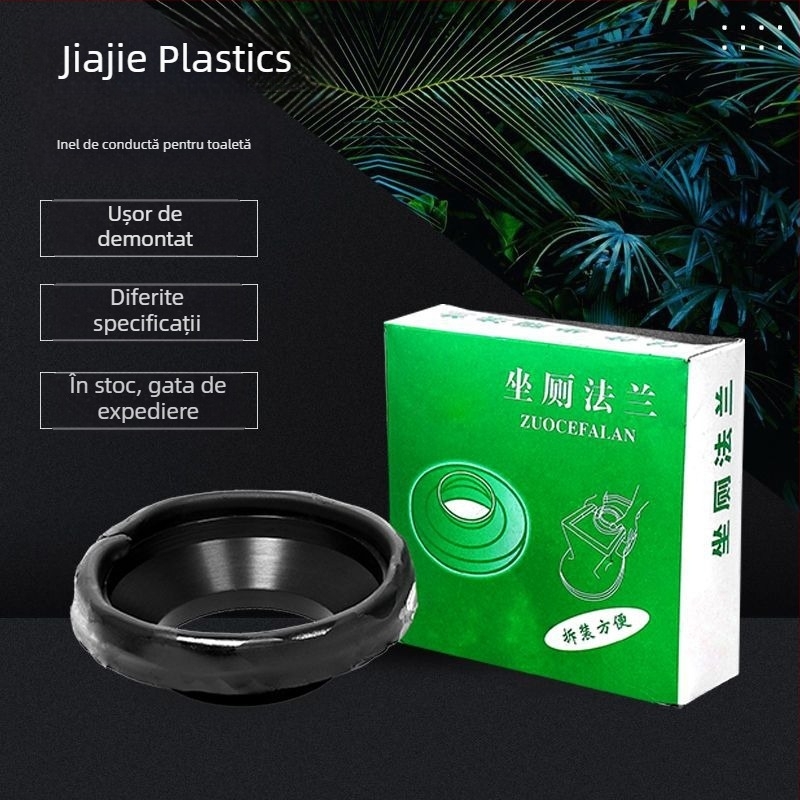 Inel de flanșă pentru toaletă, silicon, pentru montaj, stil modern minimalist