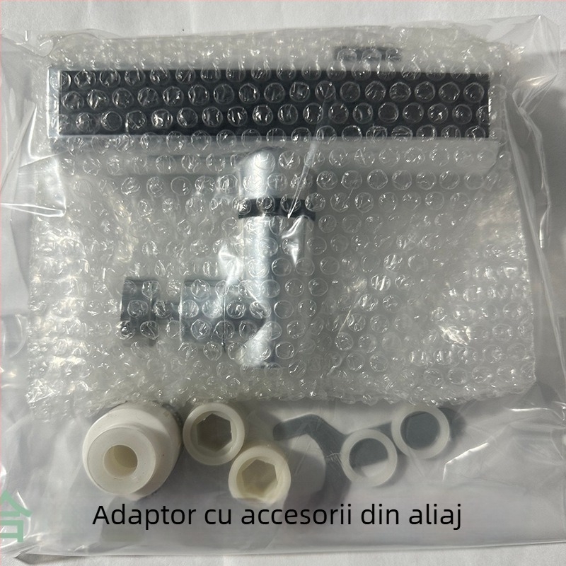 Extender pentru robinet de bucătărie cu aerator rotativ, adaptor universal (ABS, montaj prin înșurubare, aerator rotativ, robinet de bucărie)