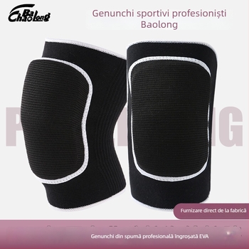Genunchiere din spumă cu poliester-latex pentru alergare, ciclism, dans și sporturi generale – 100–150 g