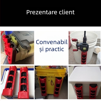 Inserator de lansete pentru cutii și găleți de pescuit (Brand: Miao Zun; Compatibilitate: cutii/găleți de pescuit; Țara de origine: China)