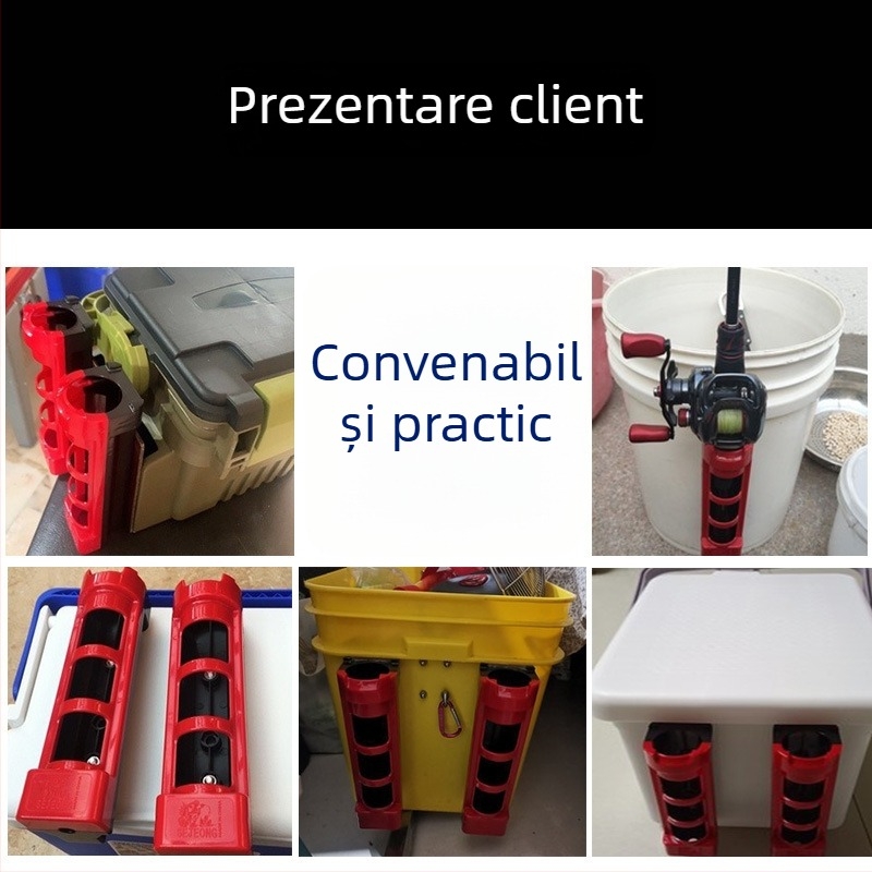 Inserator de lansete pentru cutii și găleți de pescuit (Brand: Miao Zun; Compatibilitate: cutii/găleți de pescuit; Țara de origine: China)