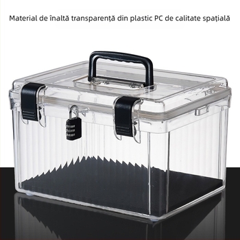 Cutie de depozitare portabilă, material PET, model YX-084, multifuncțională și rezistentă la praf, origine Taizhou