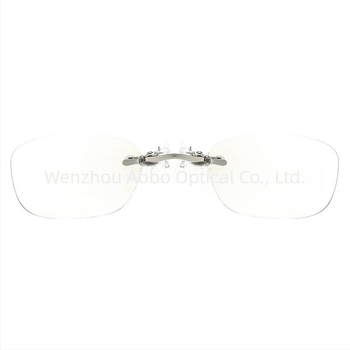 Ochelari de lectură fără ramă, cu clips pentru bărbați și femei, ultra-ușoare, lentile asferice anti-lumină albastră și scară gravată cu laser (greutate 6.3–8.2 g)